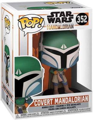 Pop Star Wars Mandalorian Covert Mandalorian Vinyl Figure