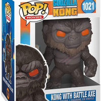 Pop Godzilla vs Kong Kong with Battle Axe Vinyl Figure