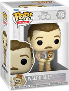 Pop Disney 100 Walt Disney with Dumbo and Timothy Vinyl Figure #76