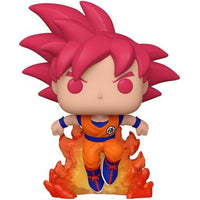 Pop Dragon Ball Super Saiyan God Goku Vinyl Figure 2020 Summer Convention Exclusive