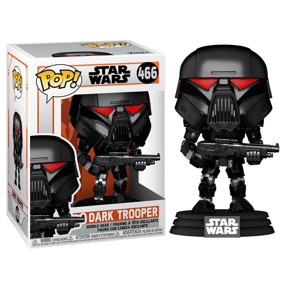 Pop Star Wars Mandalorian Dark Trooper Battle Droid Vinyl Figure #466