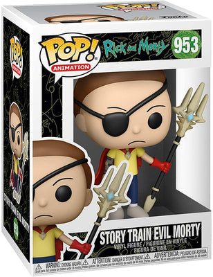 Pop Rick and Morty Evil Story Train Morty Vinyl Figure