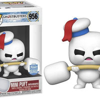 Pop Ghostbusters Afterlife Mini Puft with Weight Vinyl Figure Funko Exclusive #956