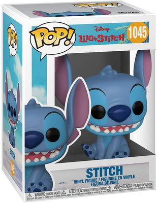 Pop Lilo & Stitch Smiling Seated Stitch Vinyl Figure #1045