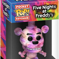 Pocket Pop Five Nights at Freddy's Tiedye Freddy Keychain