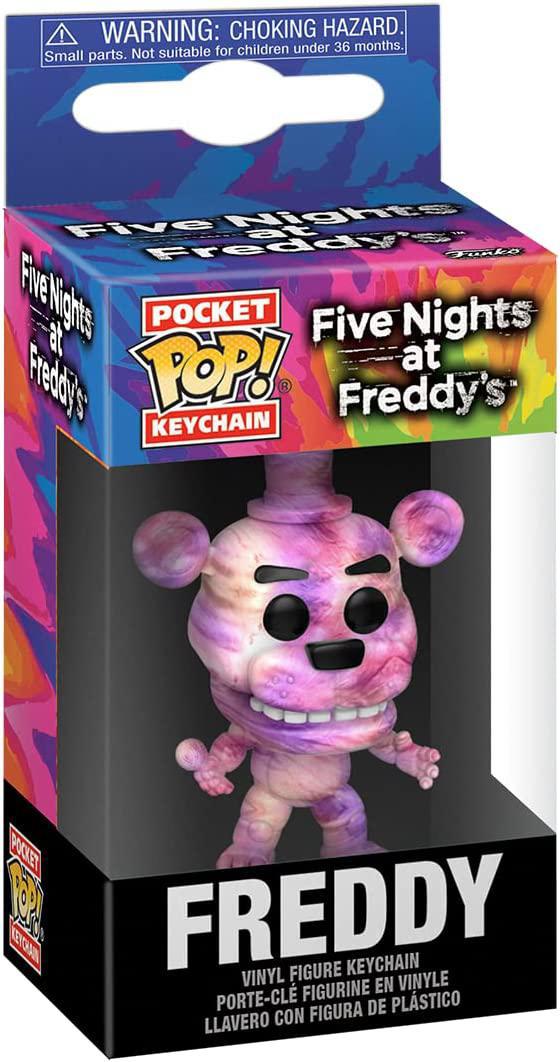 Pocket Pop Five Nights at Freddy's Tiedye Freddy Keychain