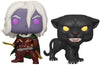 Pop Dungeons & Dragons Drizzt DoUrden with Guenhwyvar 2-Pack Vinyl Figure Special Edition