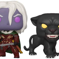 Pop Dungeons & Dragons Drizzt DoUrden with Guenhwyvar 2-Pack Vinyl Figure Special Edition