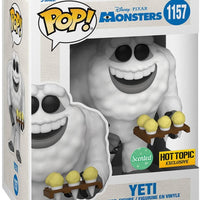 Pop Monsters Inc Yeti Lemon Scented Vinyl Figure Hot Topic Exclusive