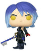 Pop Kingdom Hearts III Dark Aqua WithvKeyblade Vinyl Figure BoxLunch Exclusive