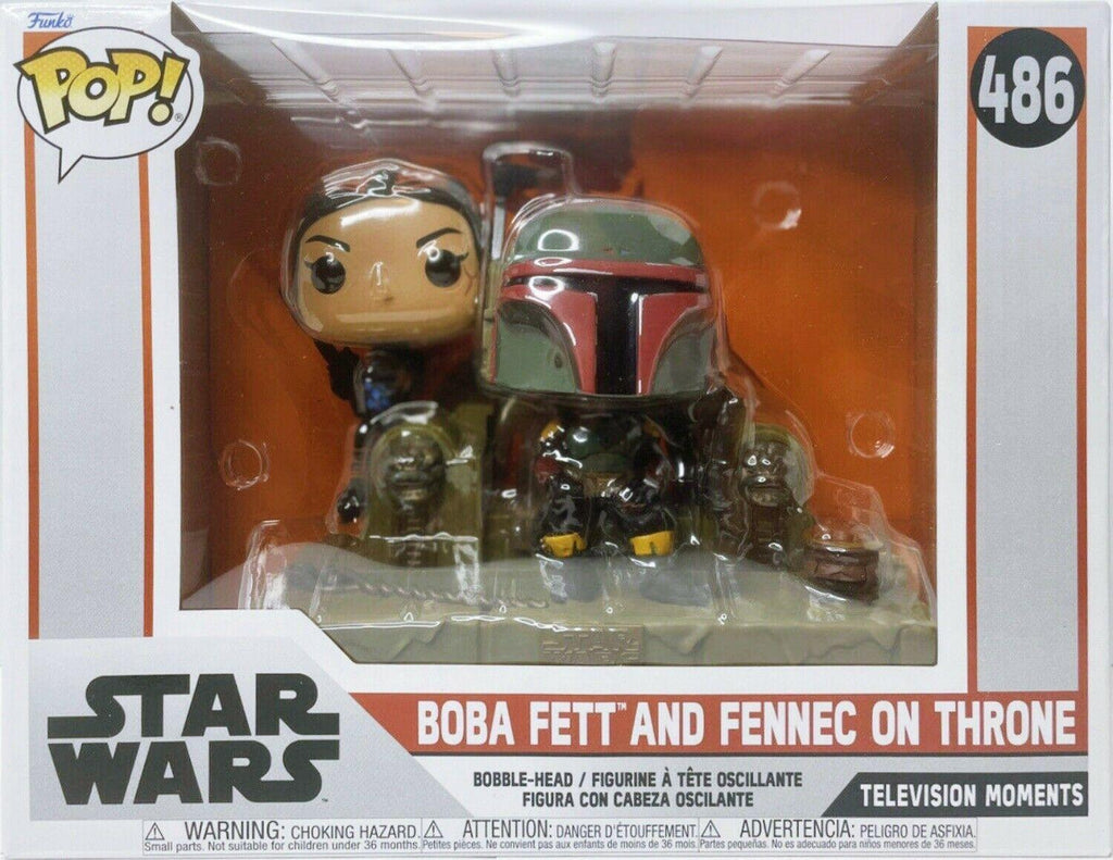 Pop Moment Star Wars Mandalorian Boba Fett & Fennec Shand Vinyl Figure