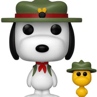 Pop Peanuts Beagle Scout Snoopy with Woodstock Vinyl Figure Funko Shop Exclusive