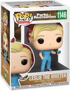 Pop Parks and Recreation Leslie the Riveter Vinyl Figure #1146