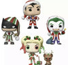 Pop DC Comics Holidays Superman, Batman, Joker and Harley Quinn Vinyl Figures 4-Pack Special Editions