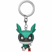 Pocket Pop My Hero Academia Deku with Helmet Vinyl Key Chain