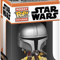 Pocket Pop Star Wars Mandalorian the Mandalorian with Blaster Vinyl Figure Keychain