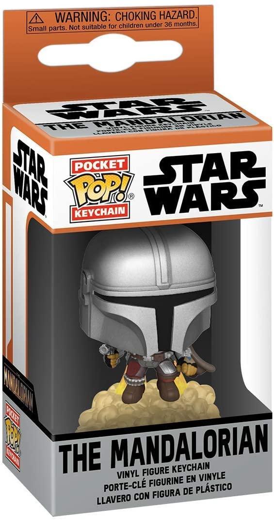 Pocket Pop Star Wars Mandalorian the Mandalorian with Blaster Vinyl Figure Keychain