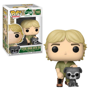 Pop Crocodile Hunter Steve Irwin with Sui Vinyl Figure