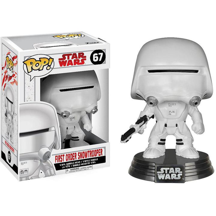 Pop Star Wars Last Jedi First Order Snowtrooper Vinyl Figure