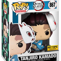 Pop Demon Slayer Tanjiro Kamado with Mask Vinyl Figure Special Edition #867