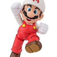 S.H.Figuarts Super Mario Fire Mario Action Figure
