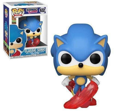 Pop Sonic the Hedgehog 30th Anniversary Classic Sonic  Running Vinyl Figure