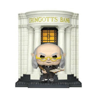 Pop Deluxe Harry Potter Gringotts Head Goblin with Bank Vinyl Figure Special Edition