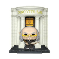 Pop Deluxe Harry Potter Gringotts Head Goblin with Bank Vinyl Figure Special Edition #138