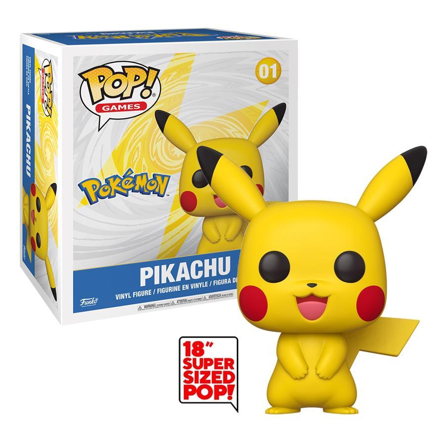 Pop Pokemon Pikachu 18" Vinyl Figure
