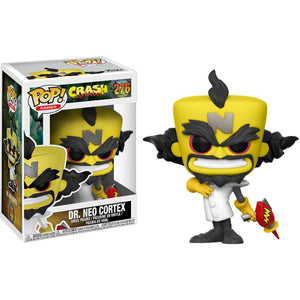 Pop Crash Bandicoot Neo Cortex Vinyl Figure