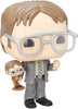 Pop Office Dwight Holding Dwight Vinyl Figure Fall Convention Exclusive