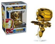 Pop Avengers Infinity War Iron Man Chrome Gold Vinyl Figure Exclusive