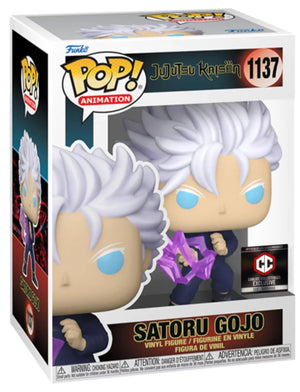 Pop Jujutsu Kaisen Satoru Gojo (Hollow Purple) Vinyl Figure Chalice Exclusive #1137