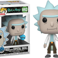 Pop Rick & Morty Rick with Crystal Skull Vinyl Figure