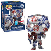 Pop Artist Series Marvel Avengers Patriotic Age Captain America Vinyl Figure Special Edition