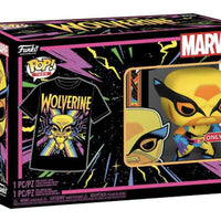 Pop Marvel Black Light Wolverine Vinyl Figure & Tee Special Edition #802