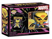 Pop Marvel Black Light Wolverine Vinyl Figure & Tee Special Edition #802