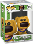 Pop Dug Days Dug with Medal Vinyl Figure #1093