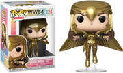 Pop Wonder Woman WW84 Wonder Woman Golden Armor Flying Vinyl Figure