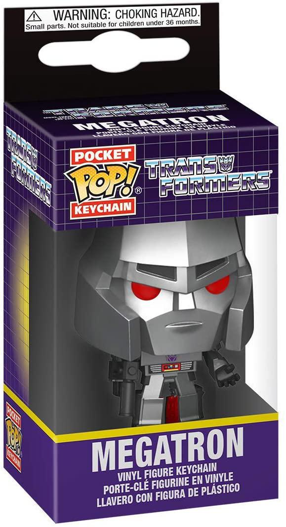 Pocket Pop Transformers Megatron Vinyl Key Chain