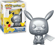Pop Pokemon Pikachu Chrome Silver Vinyl Figure #353