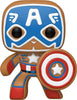 Pop Marvel Holiday Gingerbread Captain America Vinyl Figure