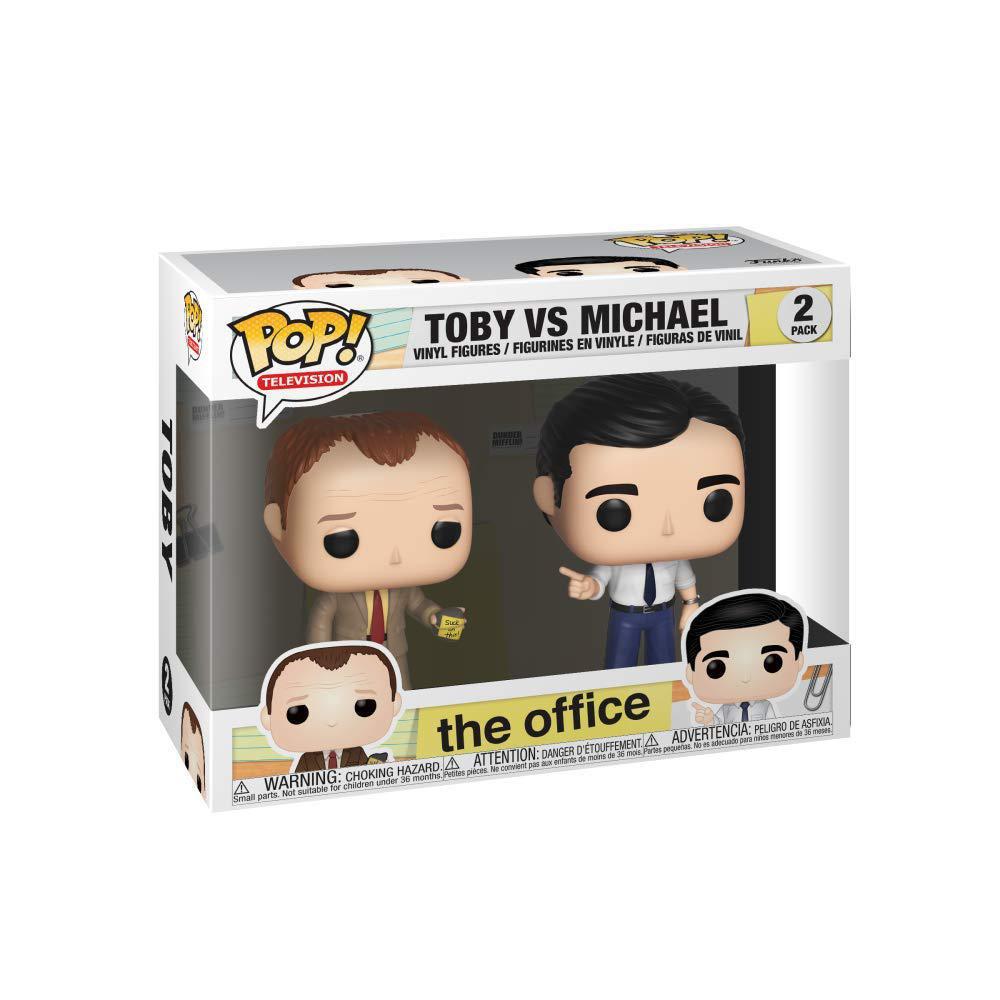 Pop Office Toby vs Michael Vinyl Figure 2-Pack