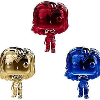 Pop DC Wonder Woman Gauntlets Chrome Vinyl Figure 3-Pack Exclusive