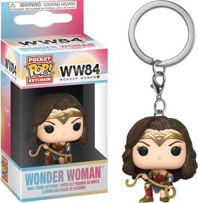 Pocket Pop Wonder Woman WW84 Wonder Woman Vinyl Figure Key Chain