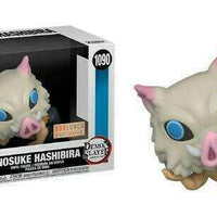 Pop Demon Slayer Inosuke Hashibira Lounging in Mask Vinyl Figure BoxLunch Exclusive #1090