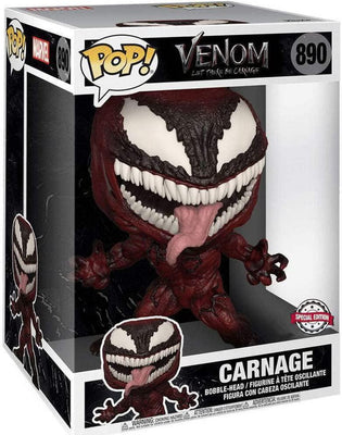 Pop Venom 2 Carnage 10'' Jumbo Vinyl Figure Walmart Exclusive