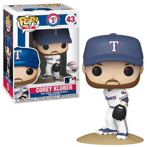 Pop MLB Stars Rangers Corey Kluber Vinyl Figure #43