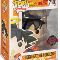Pop Dragon Ball Z G o k u (Eating Noodles) Vinyl figure Amazn Exclusive #710