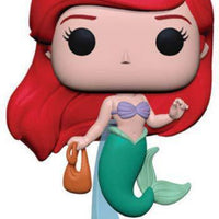 Pop Little Mermaid Ariel with Bag Vinyl Figure